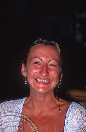 T8401. Debbie. Padangbai. Bali. Indonesia. 14th December 1998