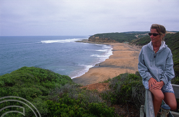 T8490. Beach near Sorrento. Victoria. Australia. January 1999.