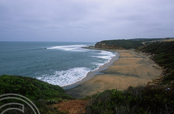 T8491. Beach near Sorrento. Victoria. Australia. January 1999.