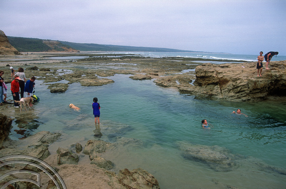 T8493. Beach. Anglesea. Australia. January 1999.