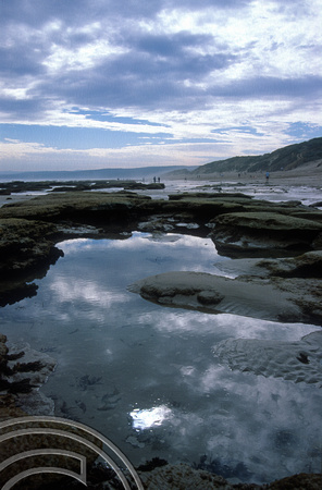 T8495. Rock pools.  Anglesea. Australia. 3rd January 1999.