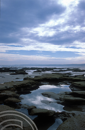 T8496. Rock pools.  Anglesea. Australia. 3rd January 1999.
