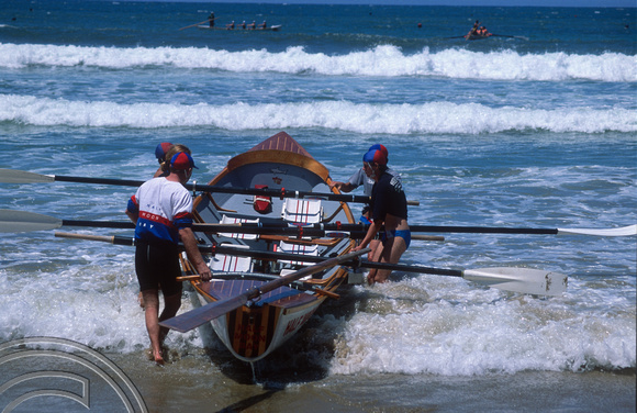 T8505. Lifeguards. Anglesea. Australia. 3rd January 1999.