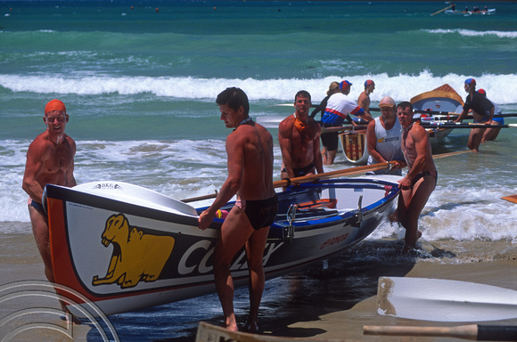 T8507. Lifeguards. Anglesea. Australia. 3rd January 1999.