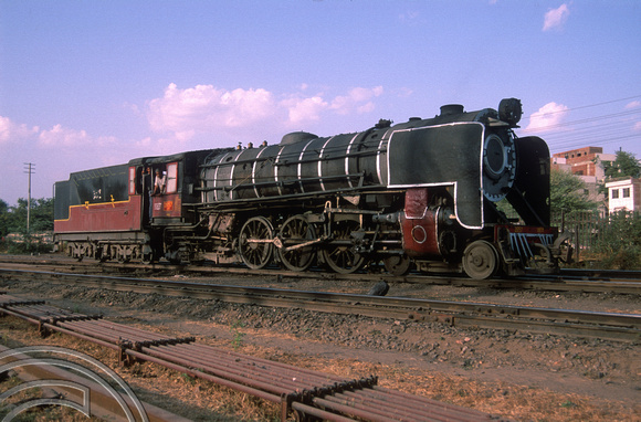 FR0032. YP 4-6-2 No 2657. Jaipur. Rajasthan. India. 29.10.1991