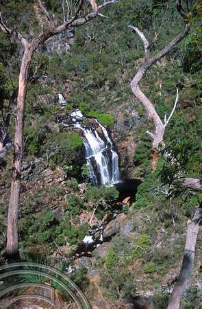 T8613. Waterfall in the Grampians. Victoria. Australia. 8th January 1999
