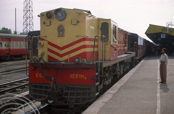 FR0198. YDM4 No 6651. Jodhpur. Rajasthan. India. 10.11.1991