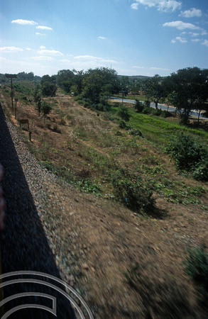 FR0241. Broad gauge conversion. Banglalore - Mysore line. Karnataka. India. December 1997