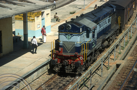 FR0243. WDM2a No 16275. Mysore. Karnataka. India. December 1997