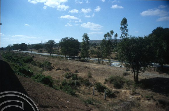 FR0240. Broad gauge conversion. Banglalore - Mysore line. Karnataka. India. December 1997