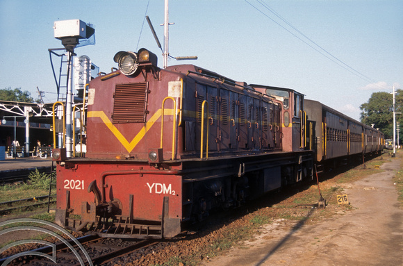 FR0275. YDM2 No 2021. Villapuram. Tamil Nadu. India. 28th January 1998