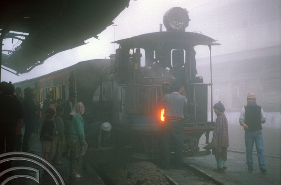 FR0321. 0-4-0ST No 806. Darjeeling. West Bengal. India. 6th April 1998