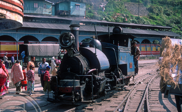 FR0320. 0-4-0ST No 806. Darjeeling. West Bengal. India. April 1998