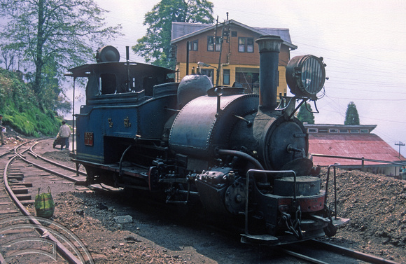 FR0316. 0-4-0ST No 806. Darjeeling. West Bengal. India. April 1998