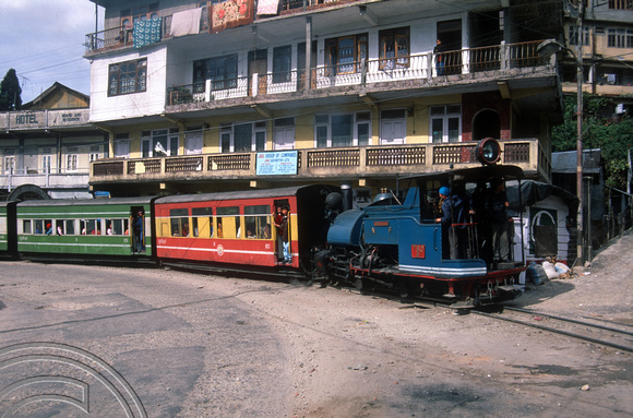 FR0308. 0-4-0ST No 780. 14.20 to Kurseong. Darjeeling. West Bengal. India. 2nd April 1998