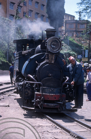 FR0347. 0-4-0ST No 806. Darjeeling. West Bengal. India. 6th April 1998
