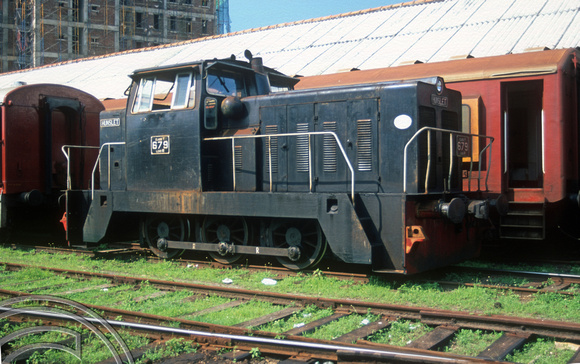 FR0962. Y Class 0-6-0 No 679. Galle. Sri Lanka. 14.01.2003