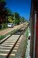 FR0989. New track laid to double the main line. Kalutura North. Sri Lanka. 14.01.2003