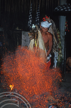 T8036. Firewalker. Ubud. Bali. Indonesia. October 1998