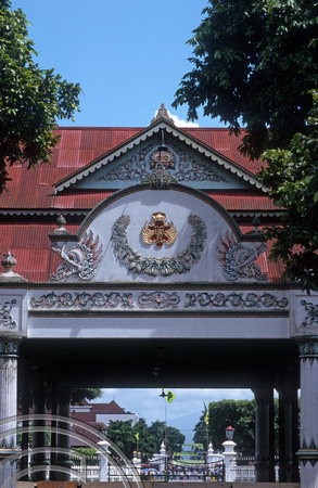 T8219. Sultan's Palace. Yogyakarta. Java. Indonesia. November 1998