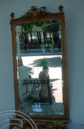 T8247. Mirror image. Sultan's Palace. Yogyakarta. Java. Indonesia. November 1998