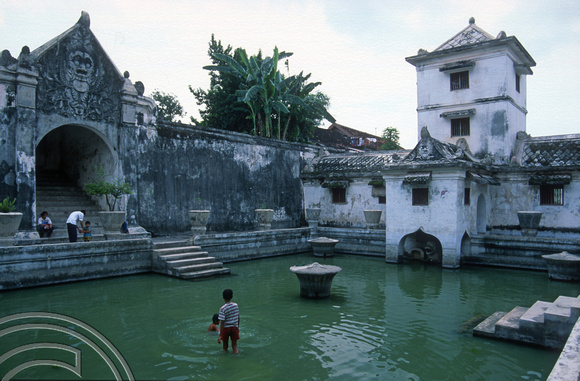 T8321. The Water Palace. Yogyakarta. Java. Indonesia.  November 1998