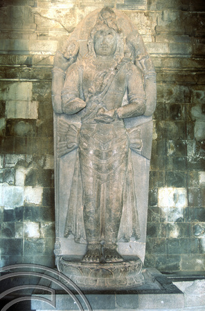 T8296. Temple statue. Prambanan. Java. Indonesia. 19th November 1998