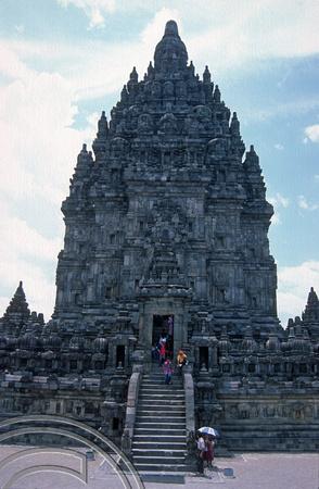 T8295. Temple complex. Prambanan. Java. Indonesia. 19th November 1998