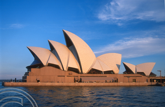 T8738. The Opera House. Sydney. New South Wales. Australia.  January 1999