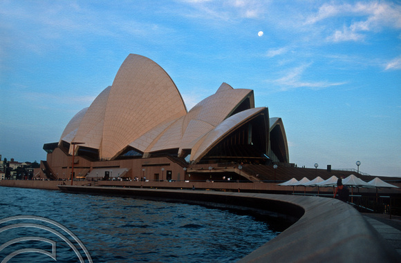 T8741. The Opera House. Sydney. New South Wales. Australia.  January 1999