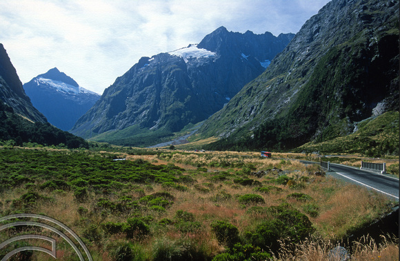 T9016. The Milford Highway. Fjordland. South Island. New Zealand. 25th February 1999