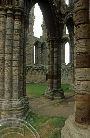 T9203. Whitby Abbey, Whitby. Yorkshire. England. 6th August 1999