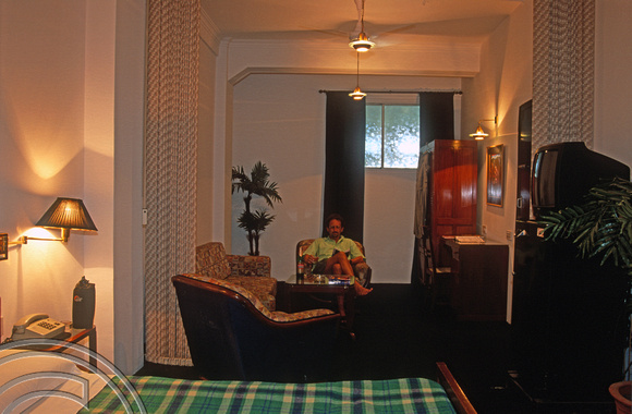 T9884. Room in Shelley's Hotel. Mumbai. India. 22nd February 2000