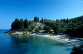 T10199. Levrehio beach outside Loggos. Paxos. Ionian Isles. Greece. 28th September 2000