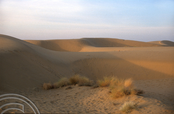 T4344. Sam dunes. Thar desert. Rajasthan. India. December 1993.
