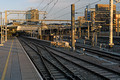 DG364584. Platform extension and relaid track. Leeds. 11.1.2022.