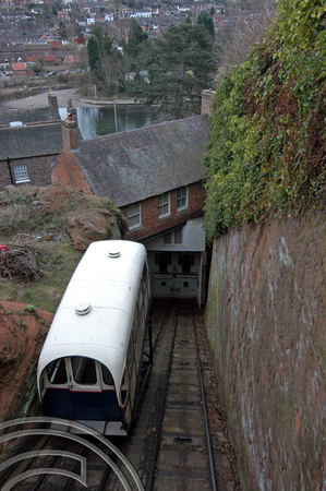 DG02778. Funicular railway. Bridgenorth. 13.3.05.