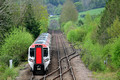 DG444196. 197029. 1V38. 0930 Manchester Piccadilly to Fishguard Harbour. Craven Arms. 23.4.2025.