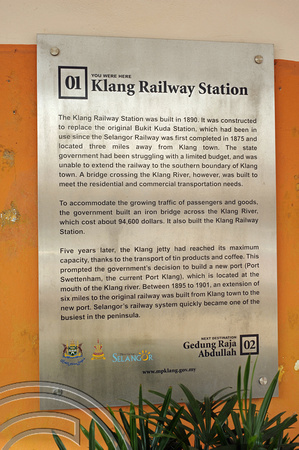 DG104388. Station story. Klang. Malaysia. 20.2.12.