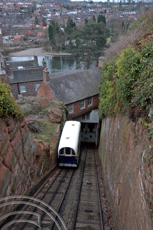DG02780. Funicular railway. Bridgenorth. 13.3.05.