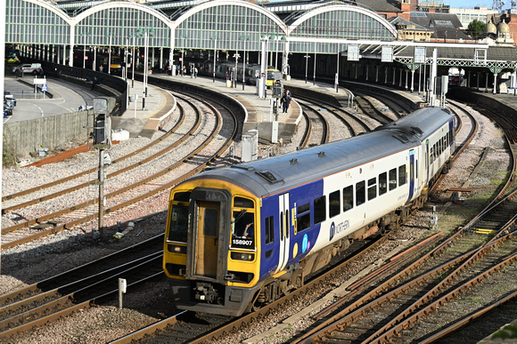 DG429751. 158907. 2C68. 1550 Hull to Doncaster. Hull. 3.10.2024.