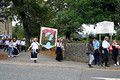 DG426758. Rushbearing festival. Sowerby Bridge. West Yorkshire. 7.9.2024.