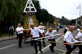 DG426782. Rushbearing festival. Sowerby Bridge. West Yorkshire. 7.9.2024.