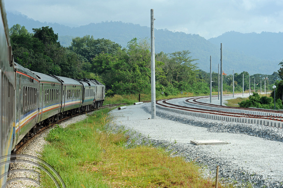 DG100016. 24121 and new line N of Taiping. Malaysia. 20.12.11.