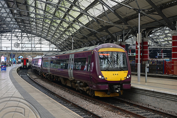 DG428376. 170516. 1L12. 1351 Liverpool Lime Street to Peterborough. Liverpool Lime St. 22.9.2024.