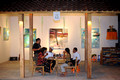 DG100211. Restaurant opening, Candidasa. Bali. 25.12.11.