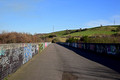 DG441437. Bradley viaduct. Closed 1937. Huddersfield. West Yorkshire. 5.3.2025.