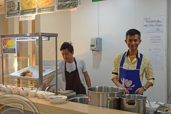 DG204980. Chrissorn's cafe. Bangkok. Thailand. 5.2.15