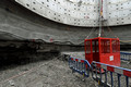 DG370216. Bottom of the HS2 vent shaft. Canterbury Rd. Kilburn. London. 12.5.2022.