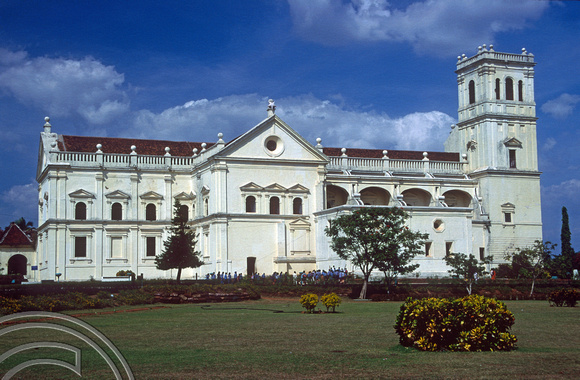 T5651. Church of St Cajetan. Old Goa. Goa. India. December 1995